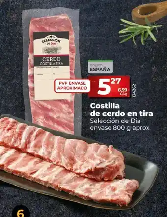 Dia Costilla De Cerdo En Tira oferta
