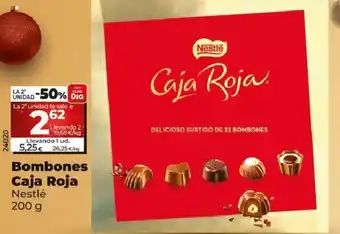 Dia Bombones Caja Roja oferta