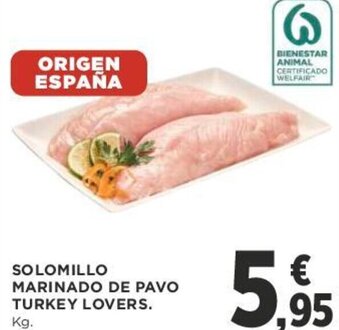 Supercor Solomillo Marinado de Pavo Turkey Lovers oferta