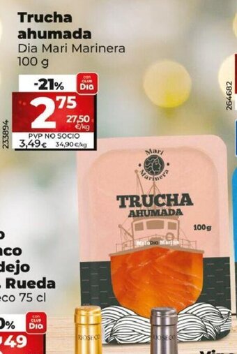 Dia Trucha Ahumada oferta