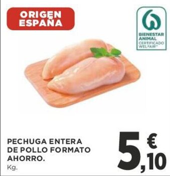 Supercor Pechuga Entera de Pollo Formato Ahorro oferta