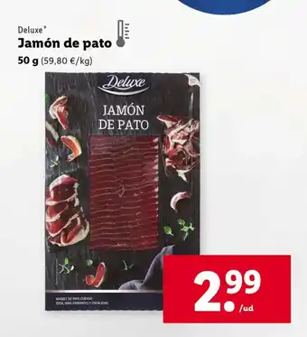 Lidl Jamón de Pato oferta