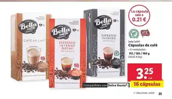 Lidl Belal caffè cápsulas de café oferta