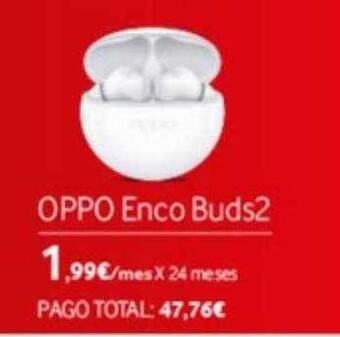 Vodafone Oppo enco buds2 oferta