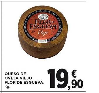 El Corte Inglés Queso de oveja viejo flor de esgueva oferta