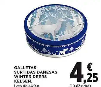 El Corte Inglés Galletas surtidas danesas winter deers kelsen oferta