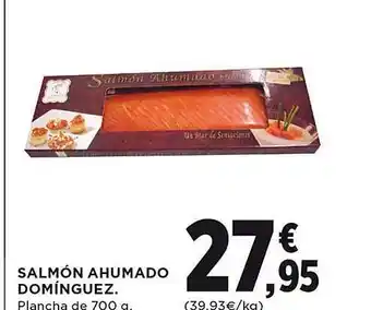 El Corte Inglés Salmón ahumado domínguez oferta