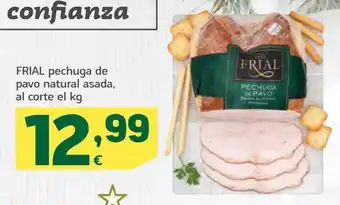 HiperDino Pechuga de pavo natural asada frial oferta