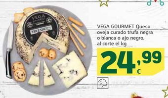 HiperDino Queso oveja curado trufa negra o blanca o ajo negro vega gourmet oferta