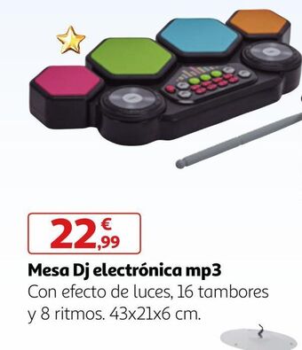 Alcampo Mesa dj electrónica mp3 oferta
