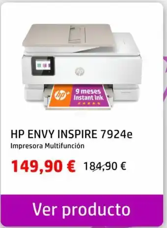 HP Hp envy inspire 7924e oferta