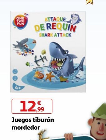 Alcampo Juegos tiburón mordedor oferta