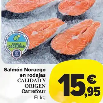 Carrefour Market Salmón noruego oferta