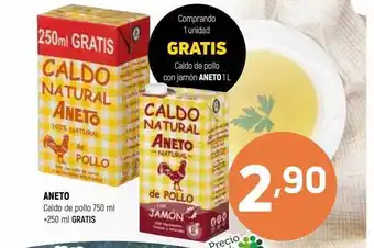 Coviran Aneto caldo de pollo oferta