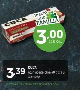 Coviran Cuca atún aceite oliva oferta