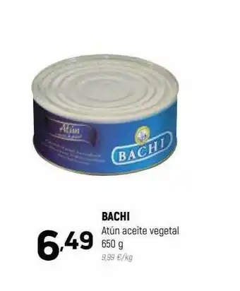 Coviran Bachi atún aceite vegetal oferta