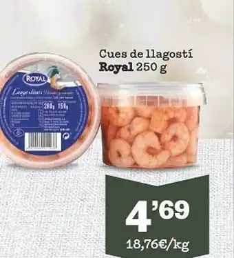Sorli Cues de llagosti royal oferta