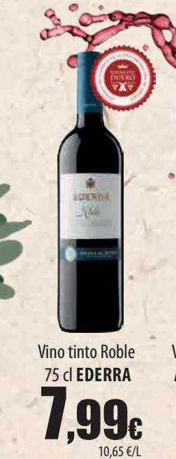 Spar Tenerife Vino tinto roble ederra oferta