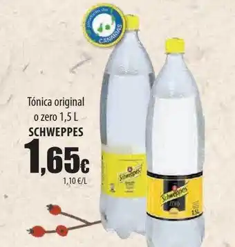 Spar Tenerife Tónica original o zero schweppes oferta