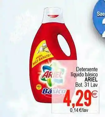Plenus Supermercados Deterxente liquido básico ariel oferta