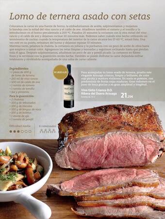 Supermercados Sánchez Romero Vino tinto crianza d.o. ribera del duero arzuaga oferta