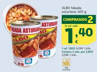 HiperDino Fabada asturiana albo oferta