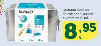 HiperDino Neceser de colágeno, retinol o vitamica c babaria oferta