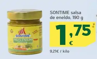 HiperDino Salsa de eneldo sontime oferta