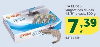 HiperDino Langostinos crudos ifa eliges oferta