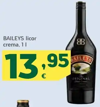 HiperDino Licor crema baileys oferta