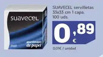 HiperDino Servilletas suavecel oferta