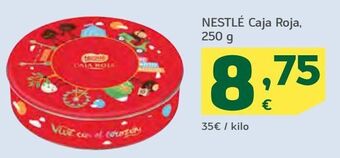 HiperDino Nestlé caja roja oferta