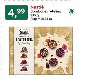 Suma Supermercados Nestlé bombones l'atelier oferta