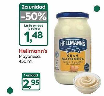 Suma Supermercados Hellmann's mayonesa oferta