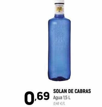 Coviran Solan de cabras agua oferta