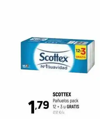 Coviran Scottex pañuelos oferta