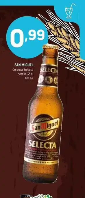 Coviran San miguel cerveza selecta botella oferta