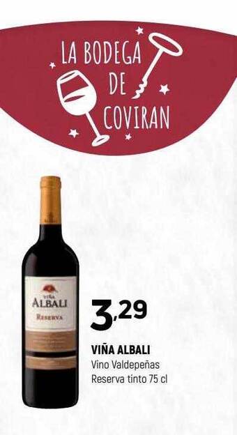 Coviran Vina albali vino valdepeñas reserva tinto oferta