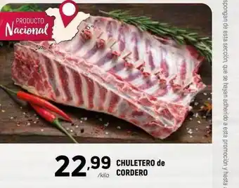 Coviran Chuletero de cordero oferta
