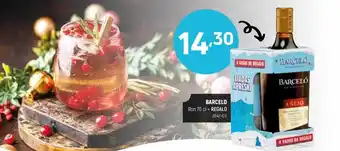 Coviran Barcelo ron + regalo oferta