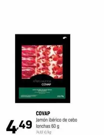 Coviran Covap jamón ibérico de cebo lonchas oferta