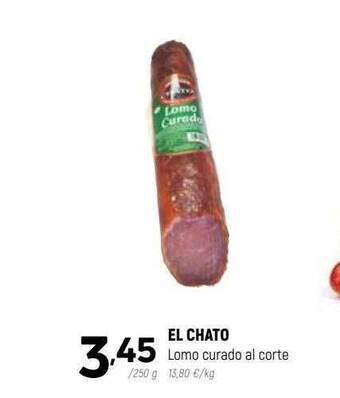 Coviran El chato lomo curado al corte oferta