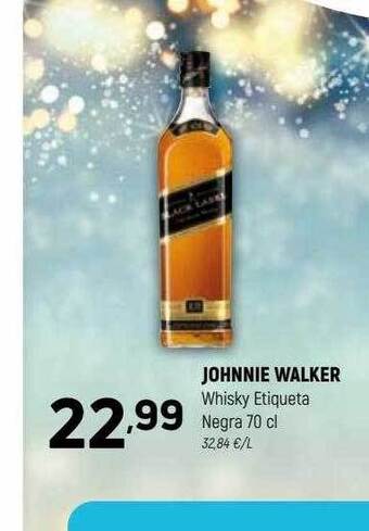 Coviran Johnnie walker whisky etiqueta negra oferta