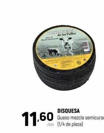 Coviran Disquesa queso mezcla semicurado oferta