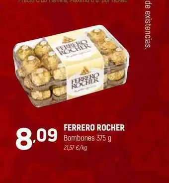 Coviran Ferrero rocher bombones oferta