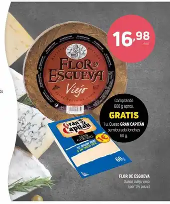 Coviran Flor de esgueva queso oveja viejo oferta