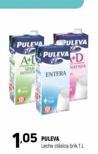 Coviran Puleva leche clásica brik oferta