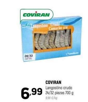 Coviran Coviran langostino crudo 24 32 piezas oferta