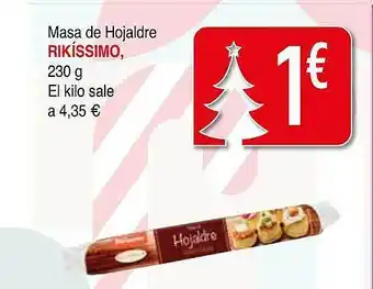 Masa de hojaldres rikíssimo