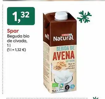 SPAR Spar beguda bvio de civada oferta